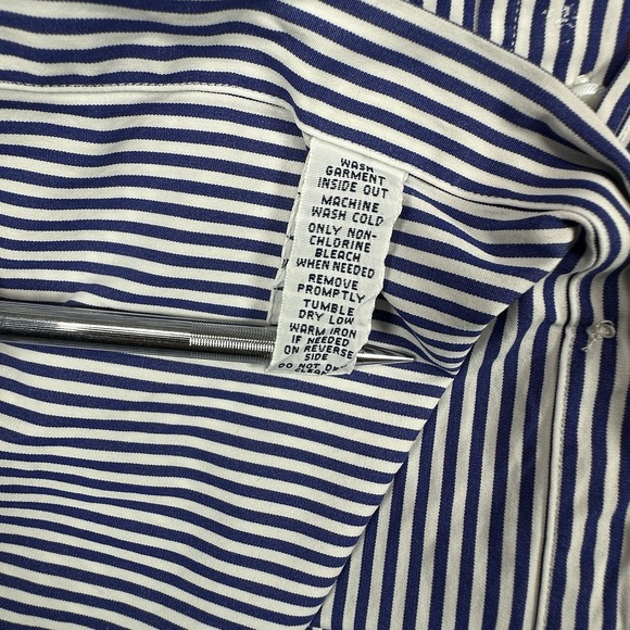 Polo Ralph Lauren Mens Button Down Shirt XL Classic Fit Paint Graphic Stripe - Picture 8 of 13